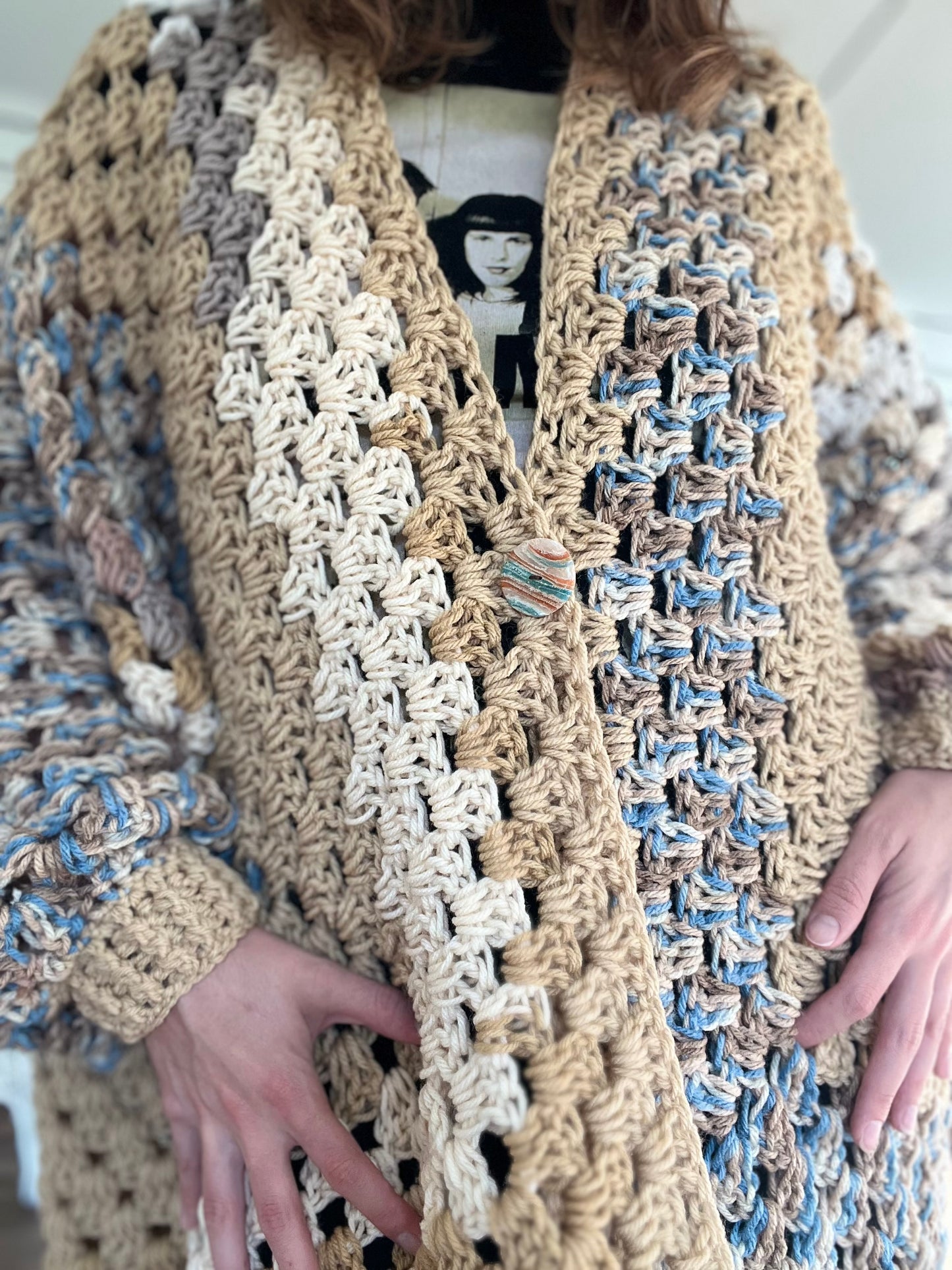 Beach Babe Oversized Cardigan XS-3XL