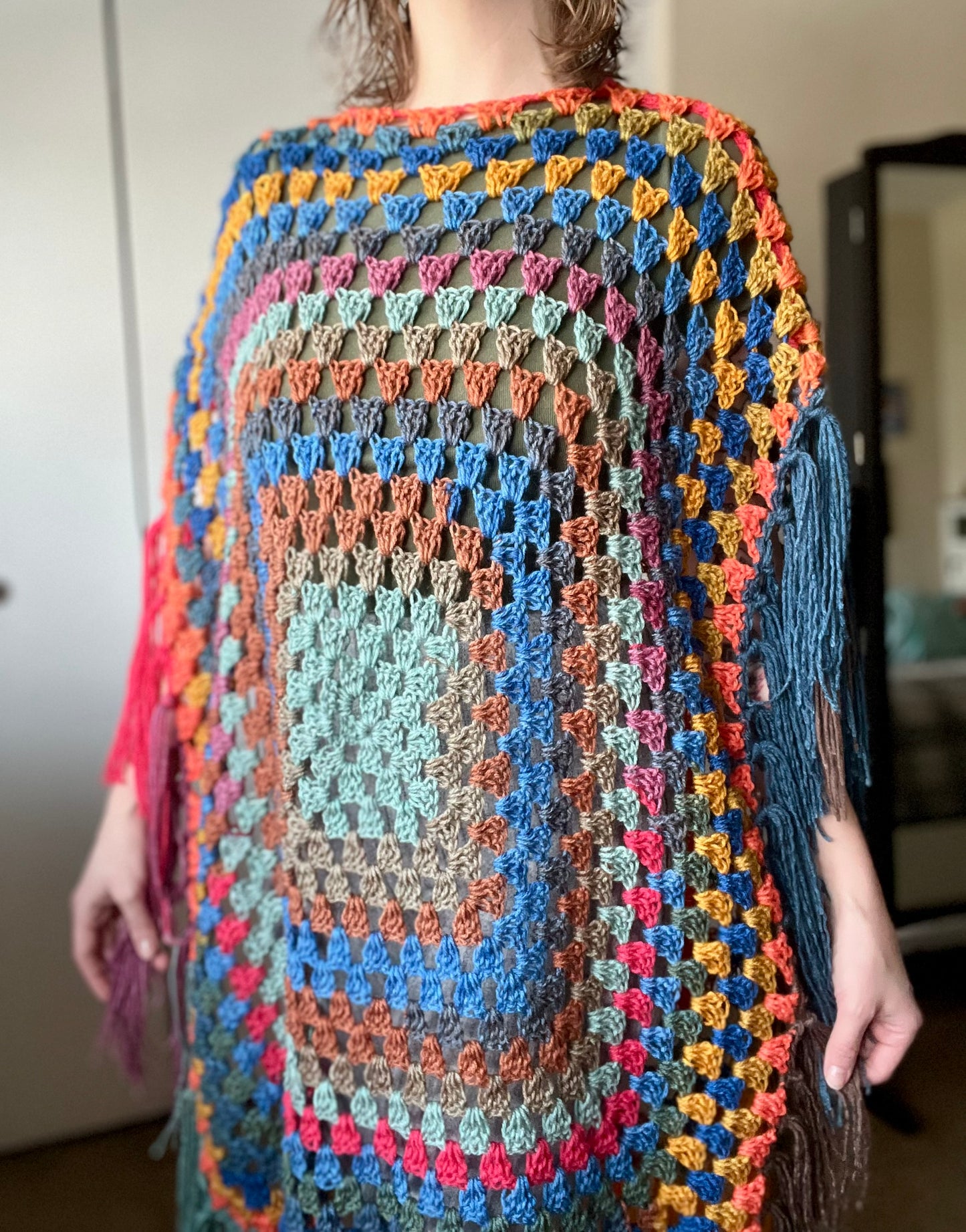 Mikara Crochet Poncho