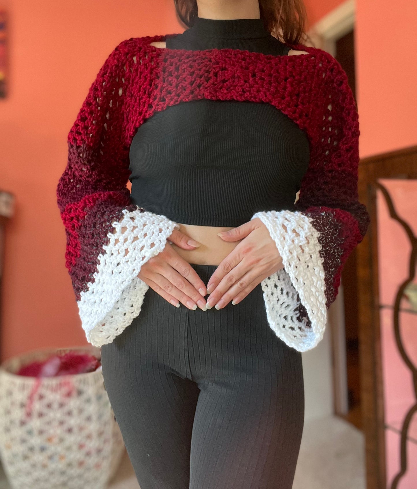 Fishnet Fantasy Shrug XS-L