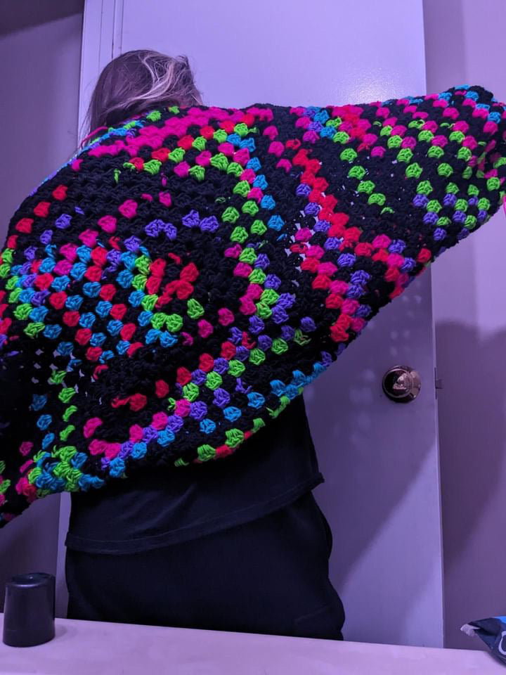 Not Your Granny’s Shrug PDF Pattern