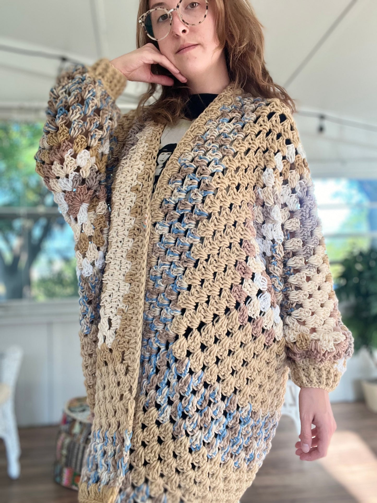 Beach Babe Oversized Cardigan XS-3XL