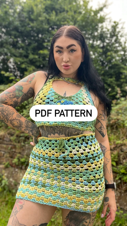 Fairy Fae Skirt PDF Pattern