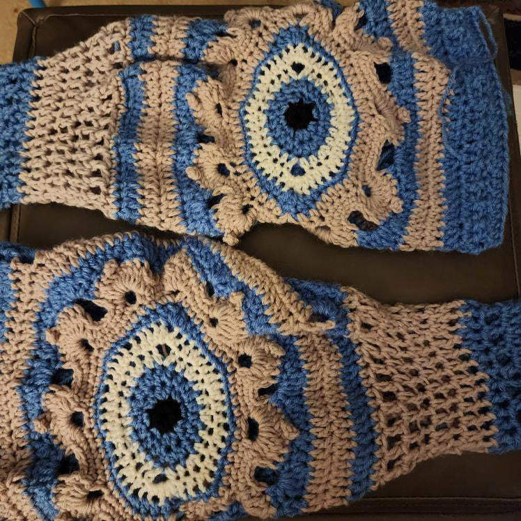 Lunar Gaze Legwarmers PDF Pattern