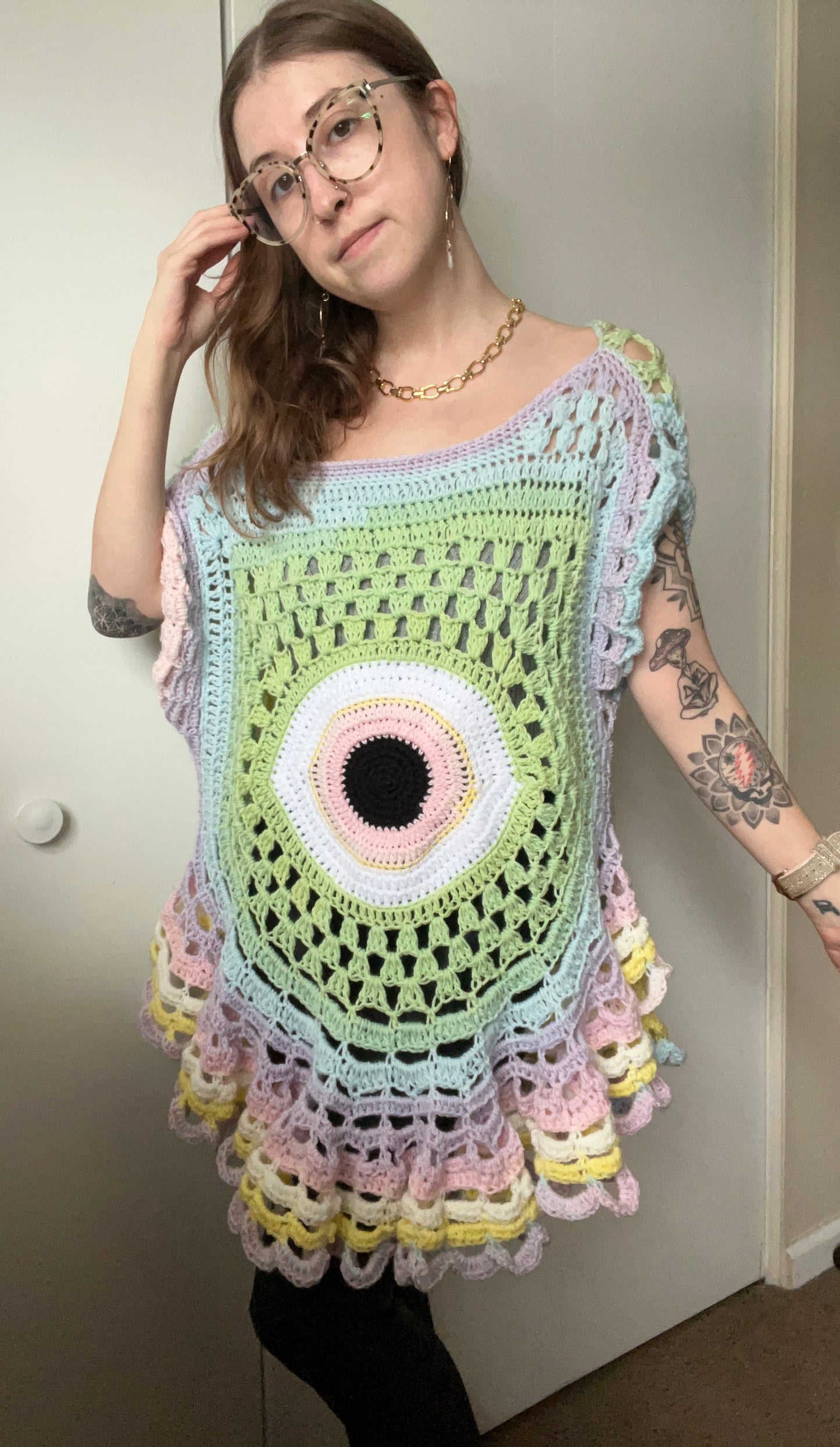 2 in 1 Evil Eye Top XS-XXL