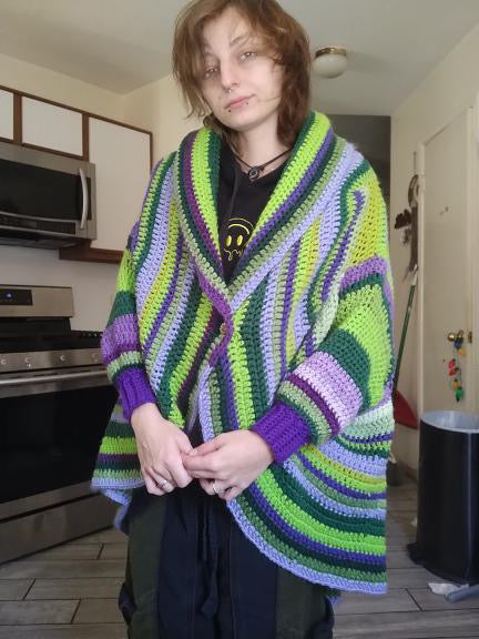 Sunlit Oracle Shrug PDF Pattern