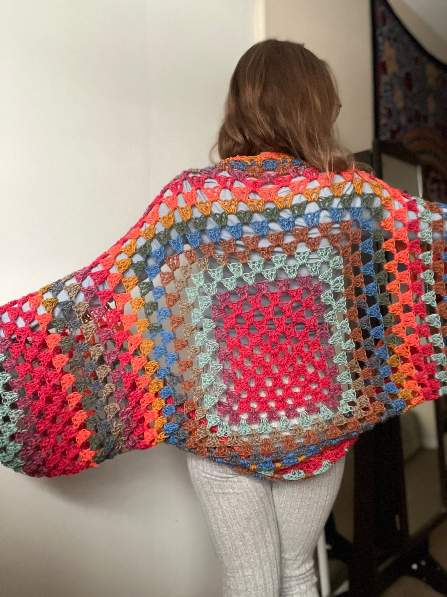 Not Your Granny’s Rainbow Shrug