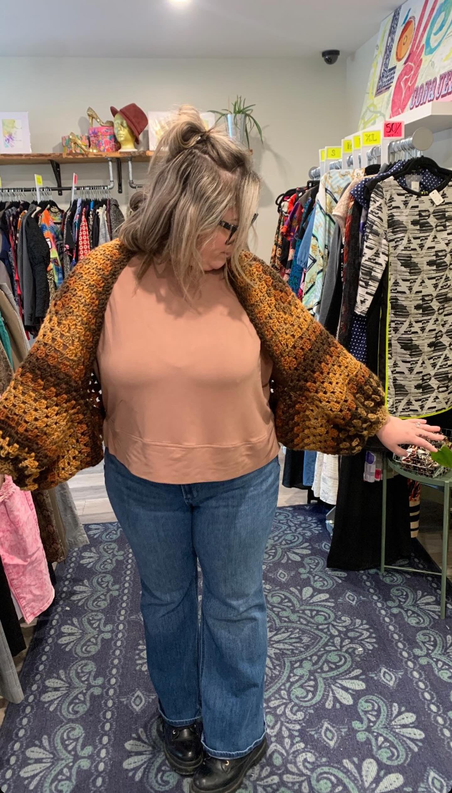 Not Your Granny’s Shrug PDF Pattern