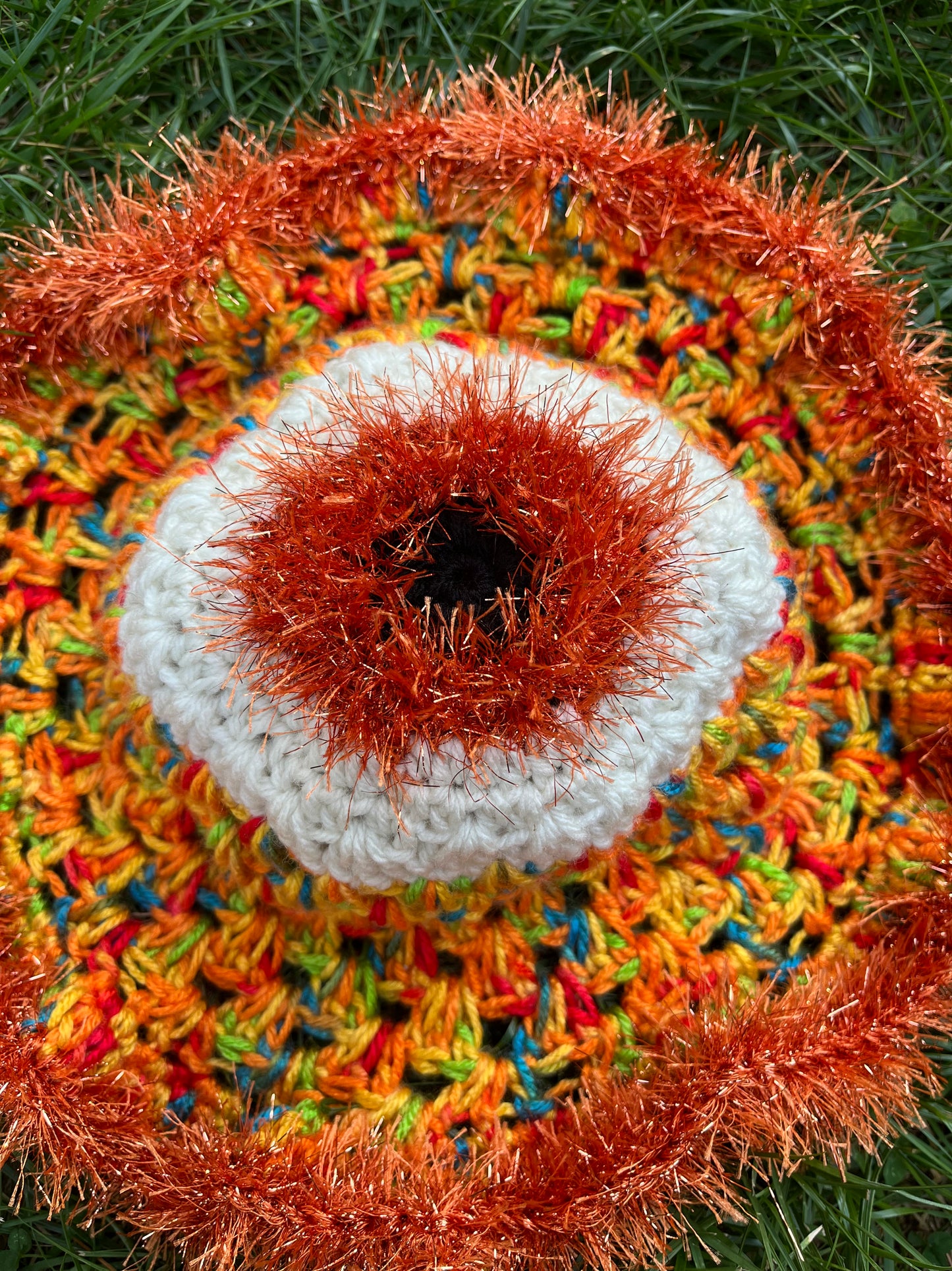 Orange Eye Perspective Bucket Hat