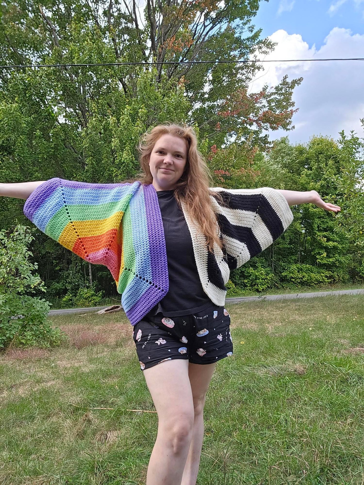 Fringe Fantasy Shrug Pattern