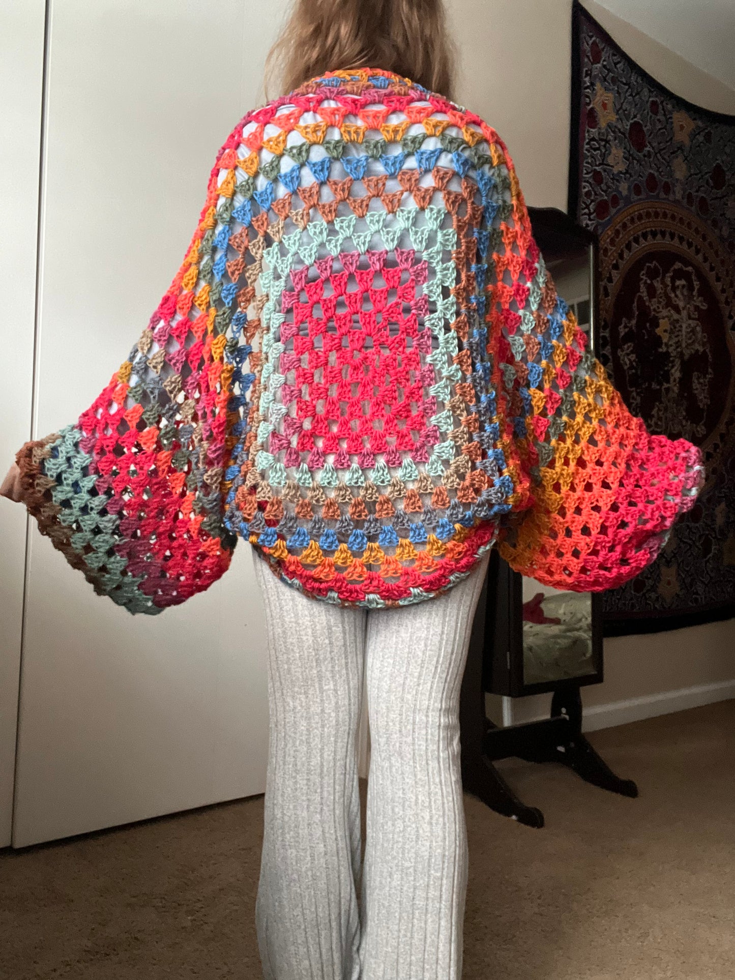 Not Your Granny’s Rainbow Shrug