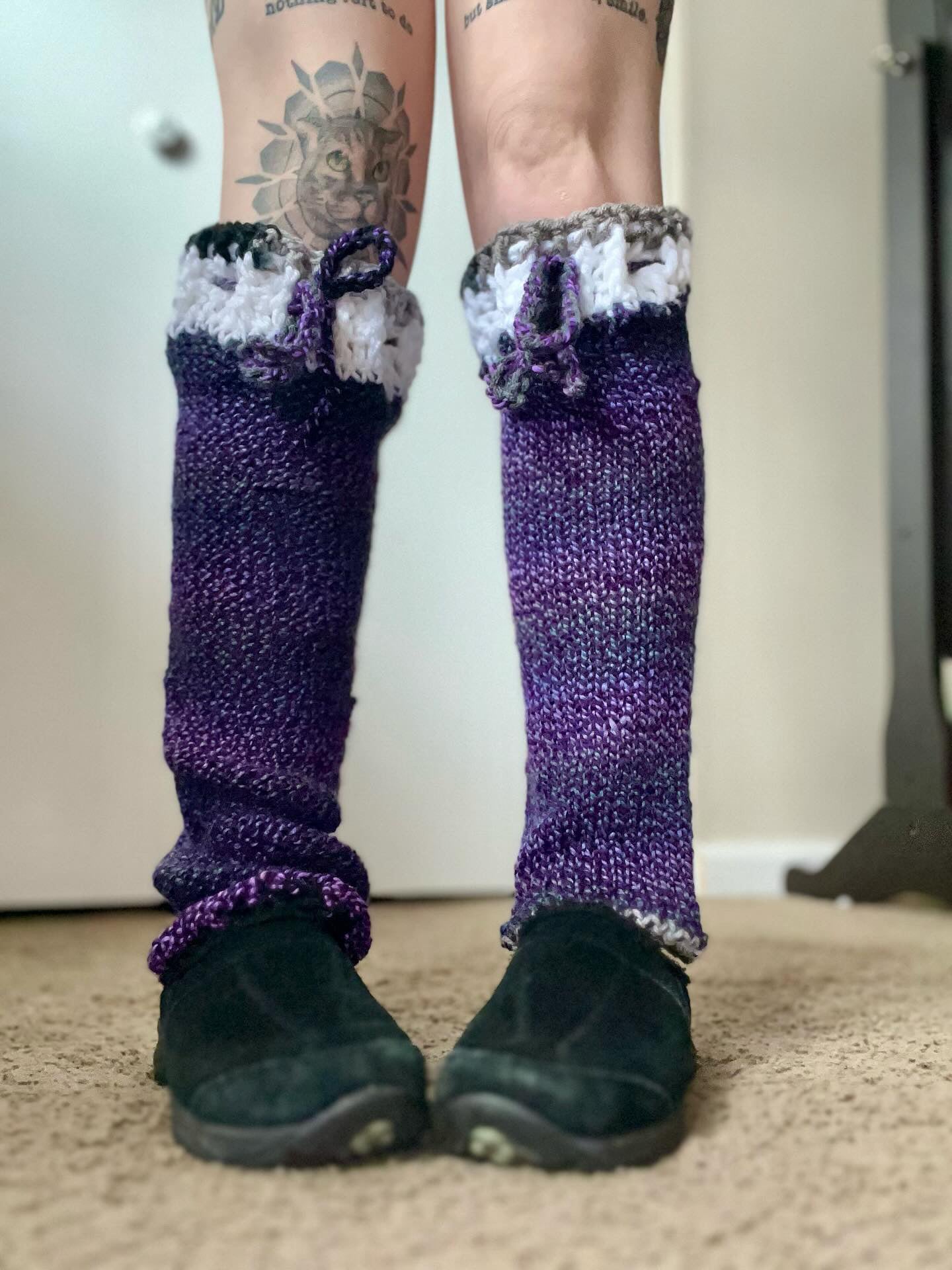 Ganja White Night Legwarmers PixieDaze Collab