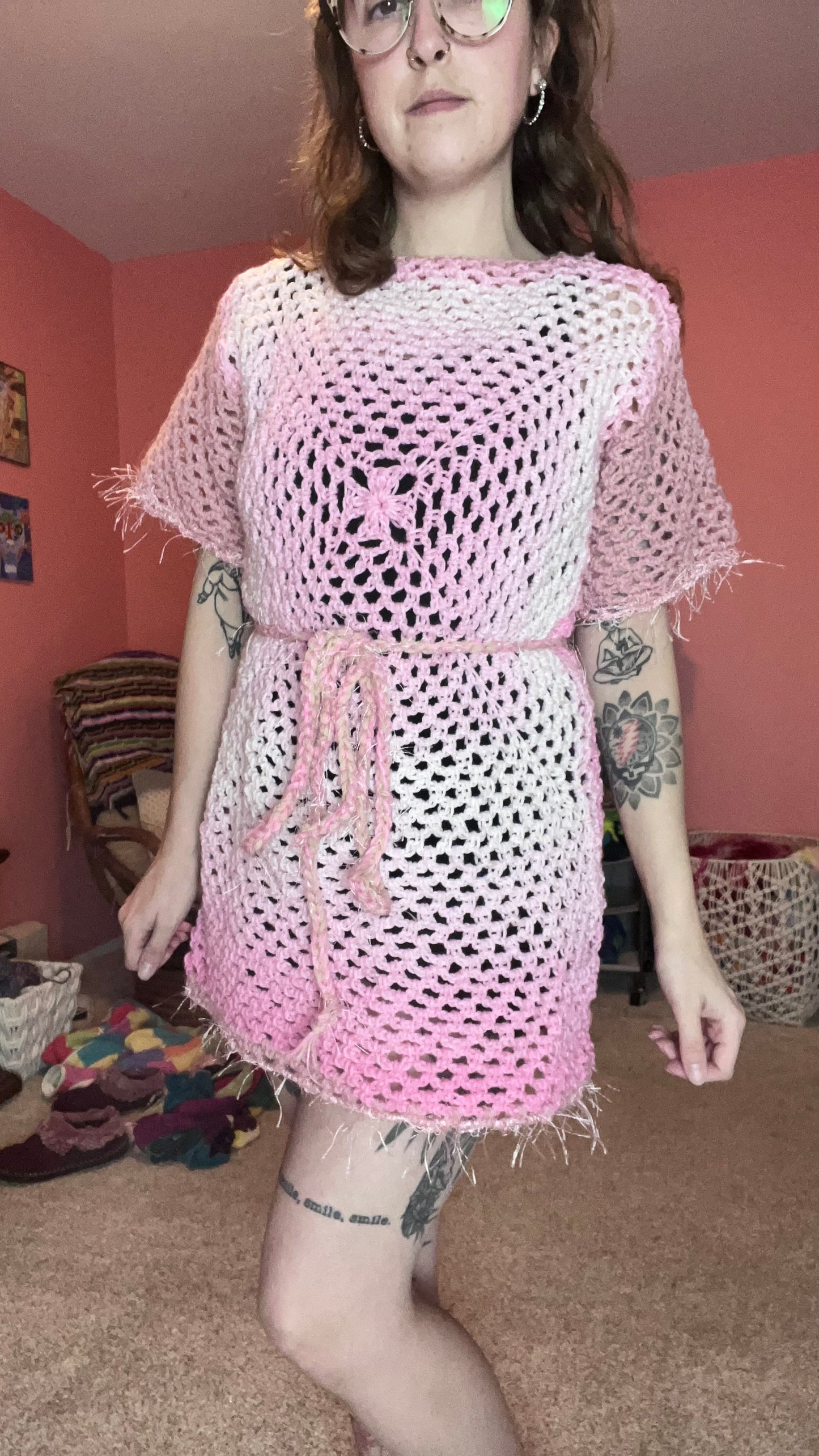 The Sirene Mesh Dress XS-L