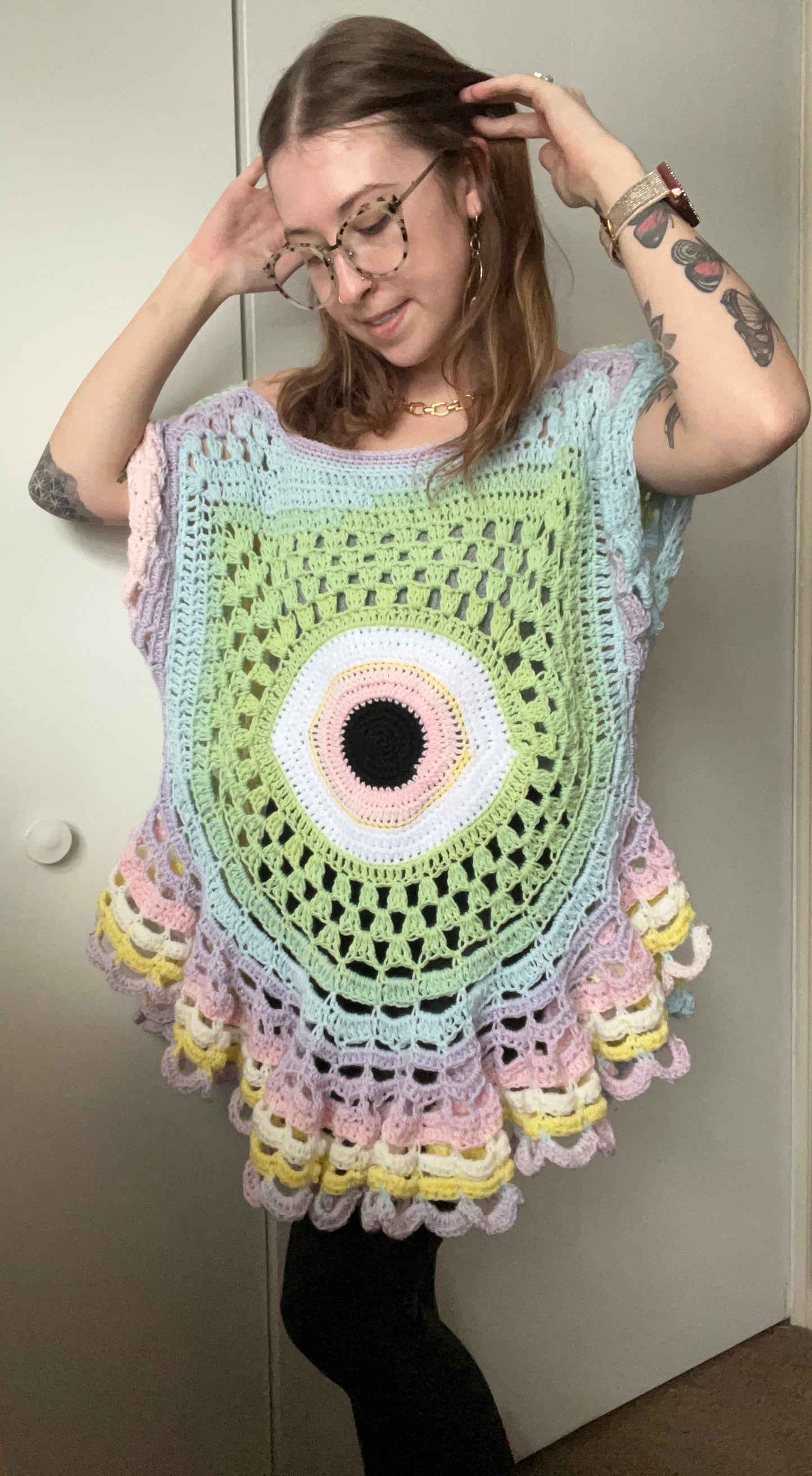 2 in 1 Evil Eye Top XS-XXL