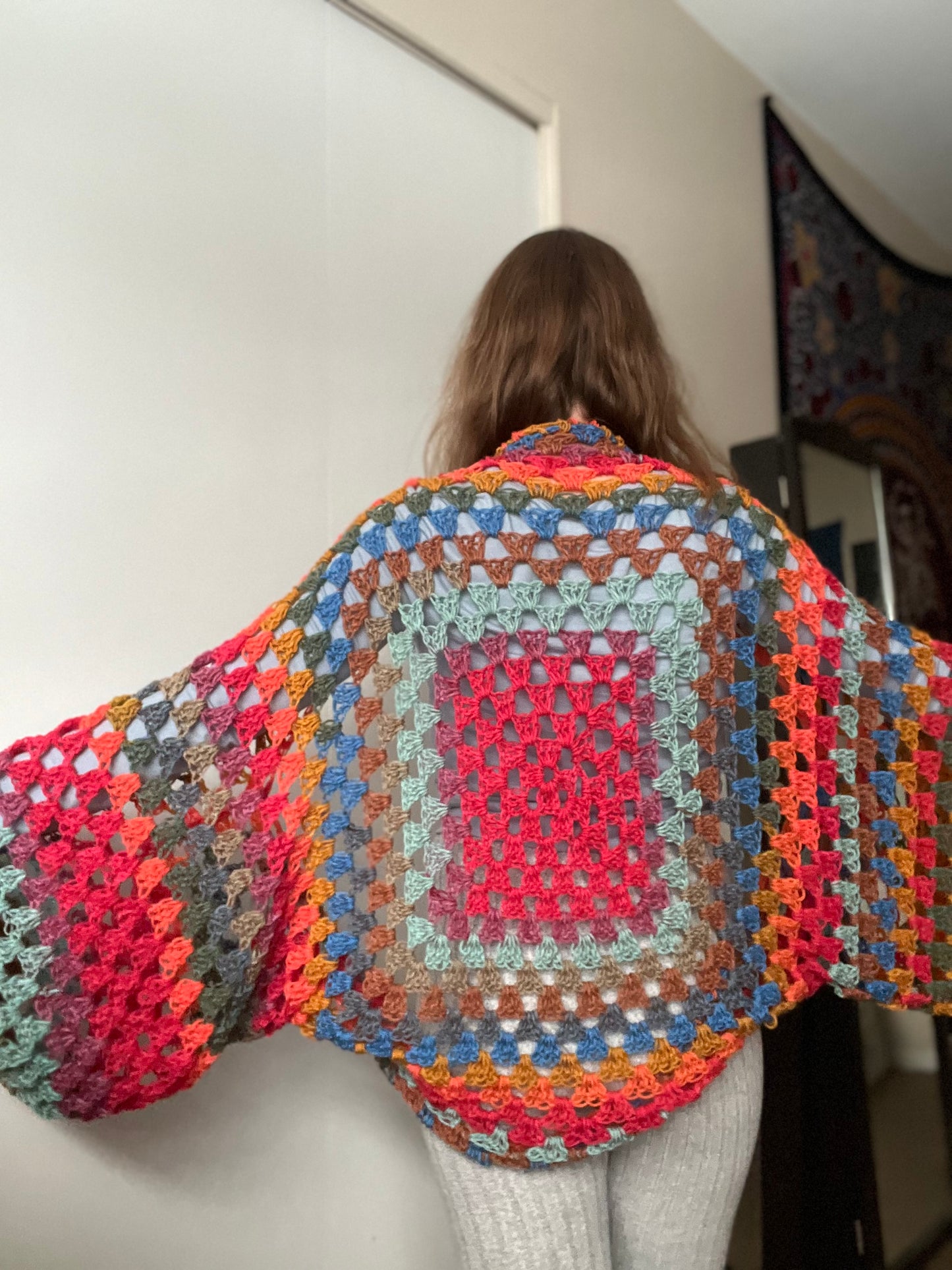 Not Your Granny’s Rainbow Shrug