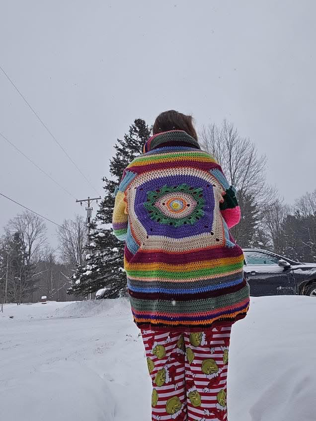 Sunlit Oracle Shrug PDF Pattern