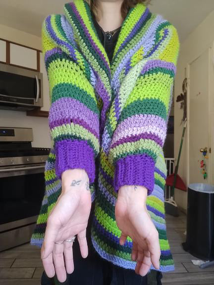 Sunlit Oracle Shrug PDF Pattern