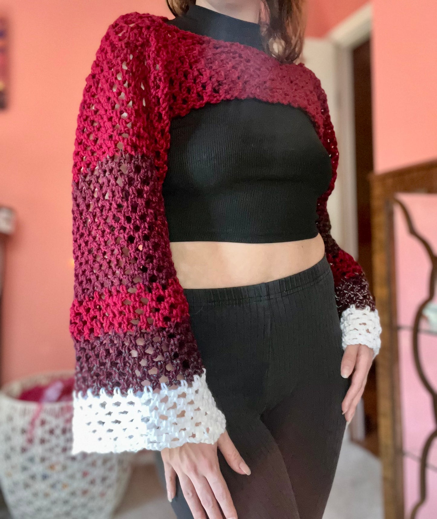 Fishnet Fantasy Shrug XS-L