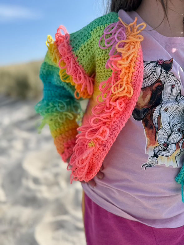 Shaggy Bliss Cardigan Pattern