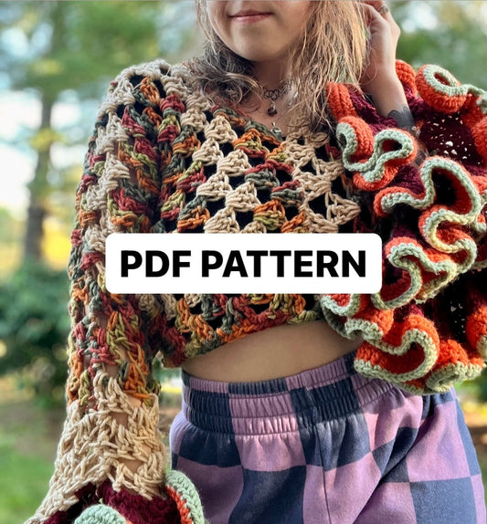 Autumn Daze Sweater PDF Pattern