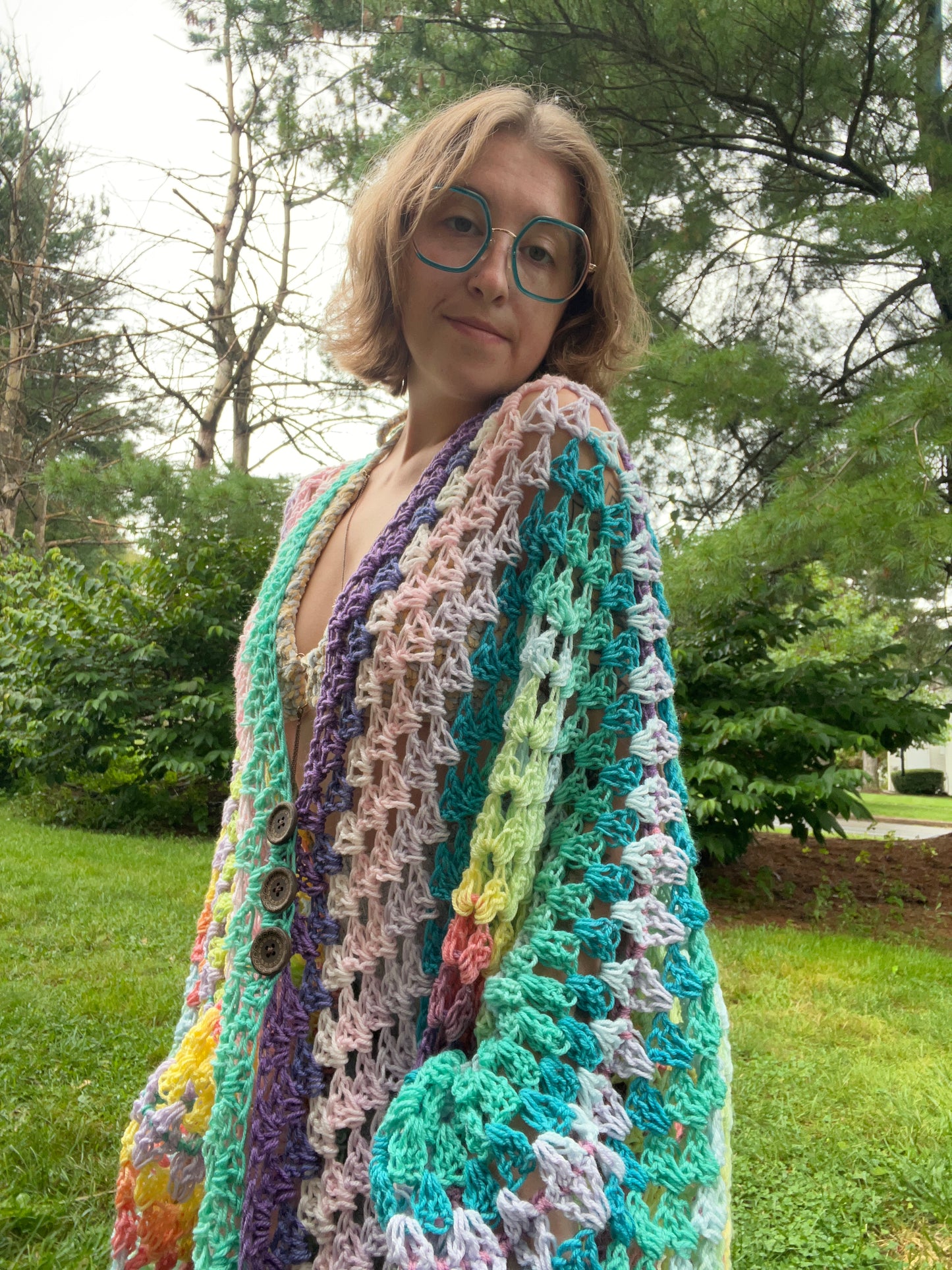 Whimsical Fae Oversized Cardigan XS-4XL