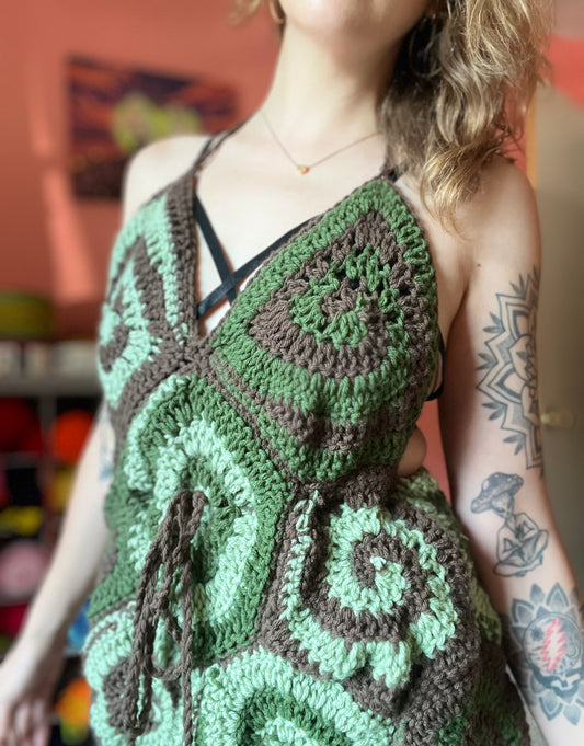 Trippy Daze Dress Prototype S-L