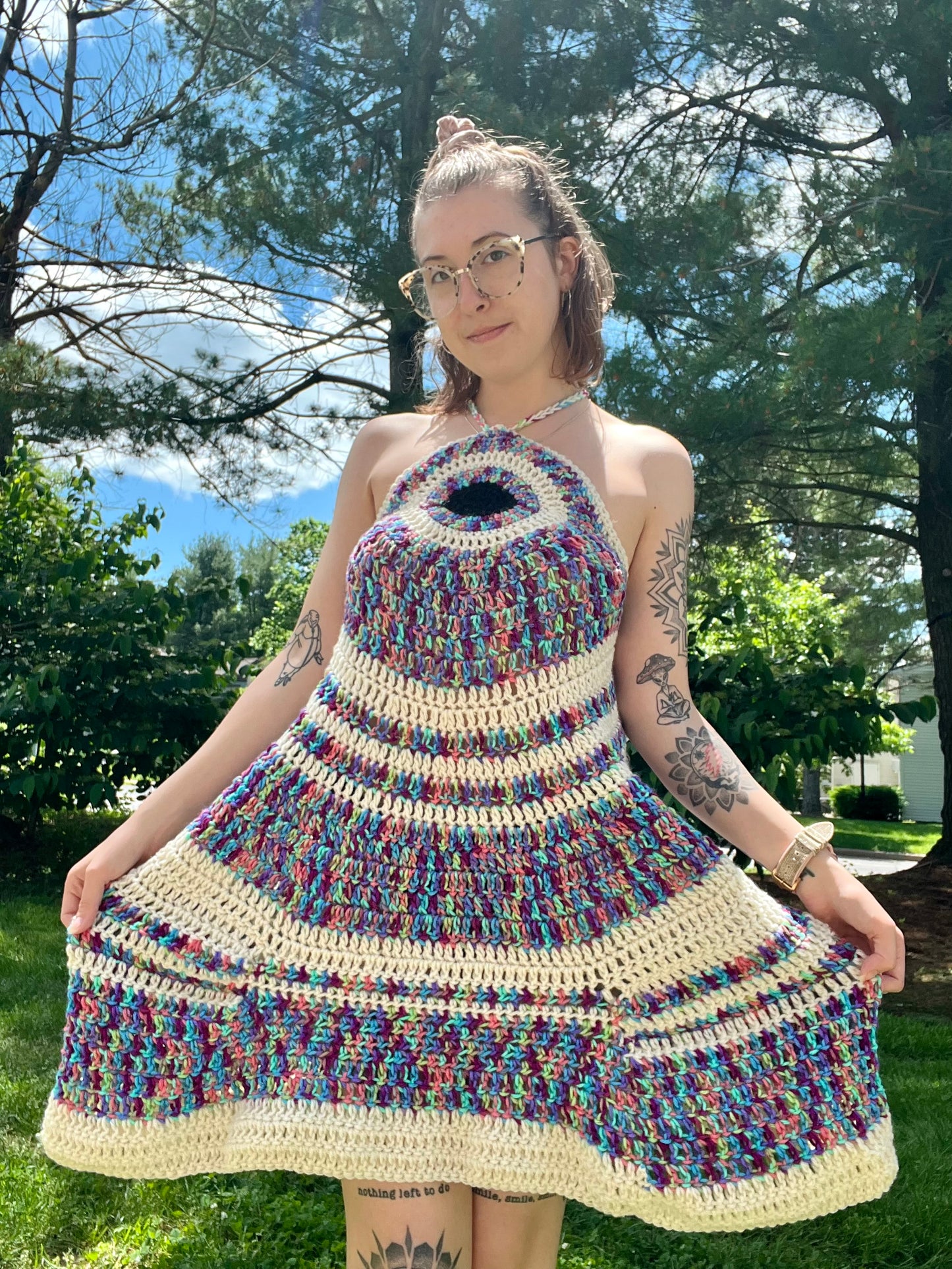 Third Eye Crochet Sundress XS/S/M