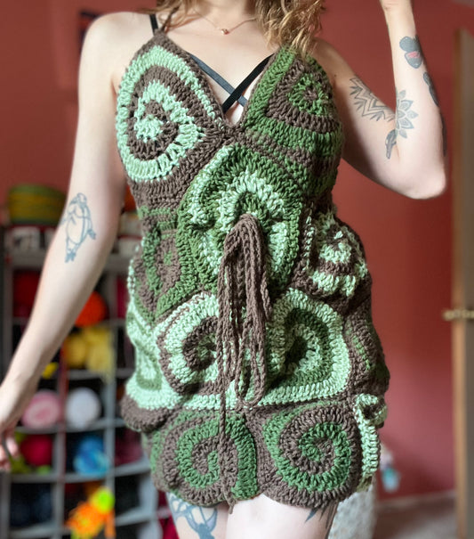 Trippy Daze Dress Prototype S-L