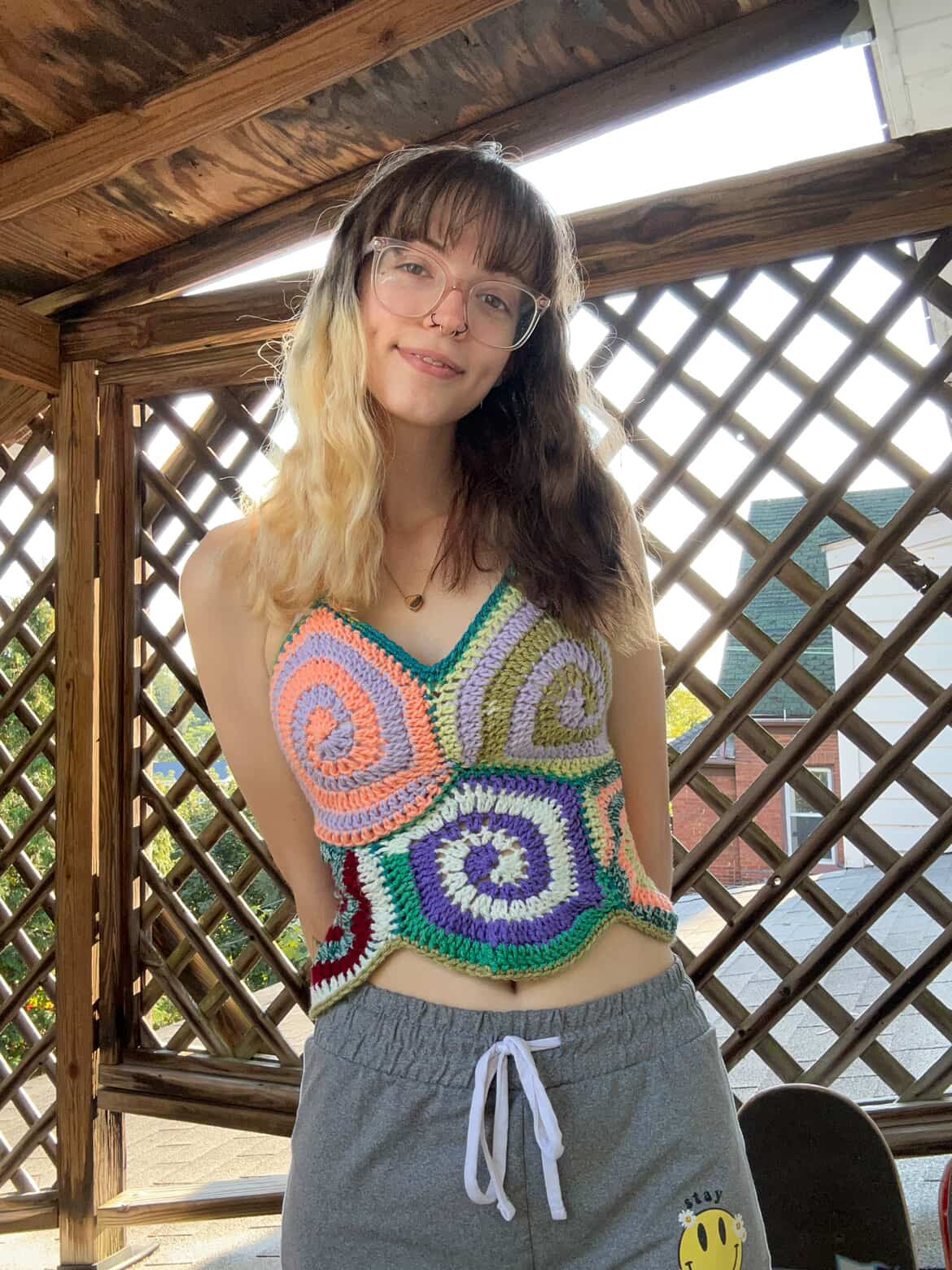 Trippy Daze Top Pattern