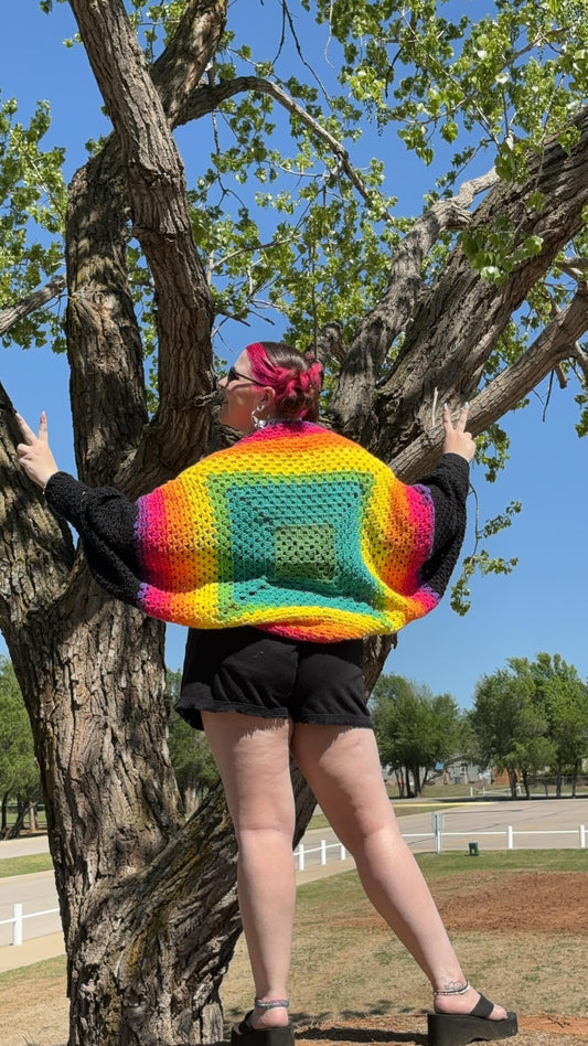 Not Your Granny’s Shrug PDF Pattern