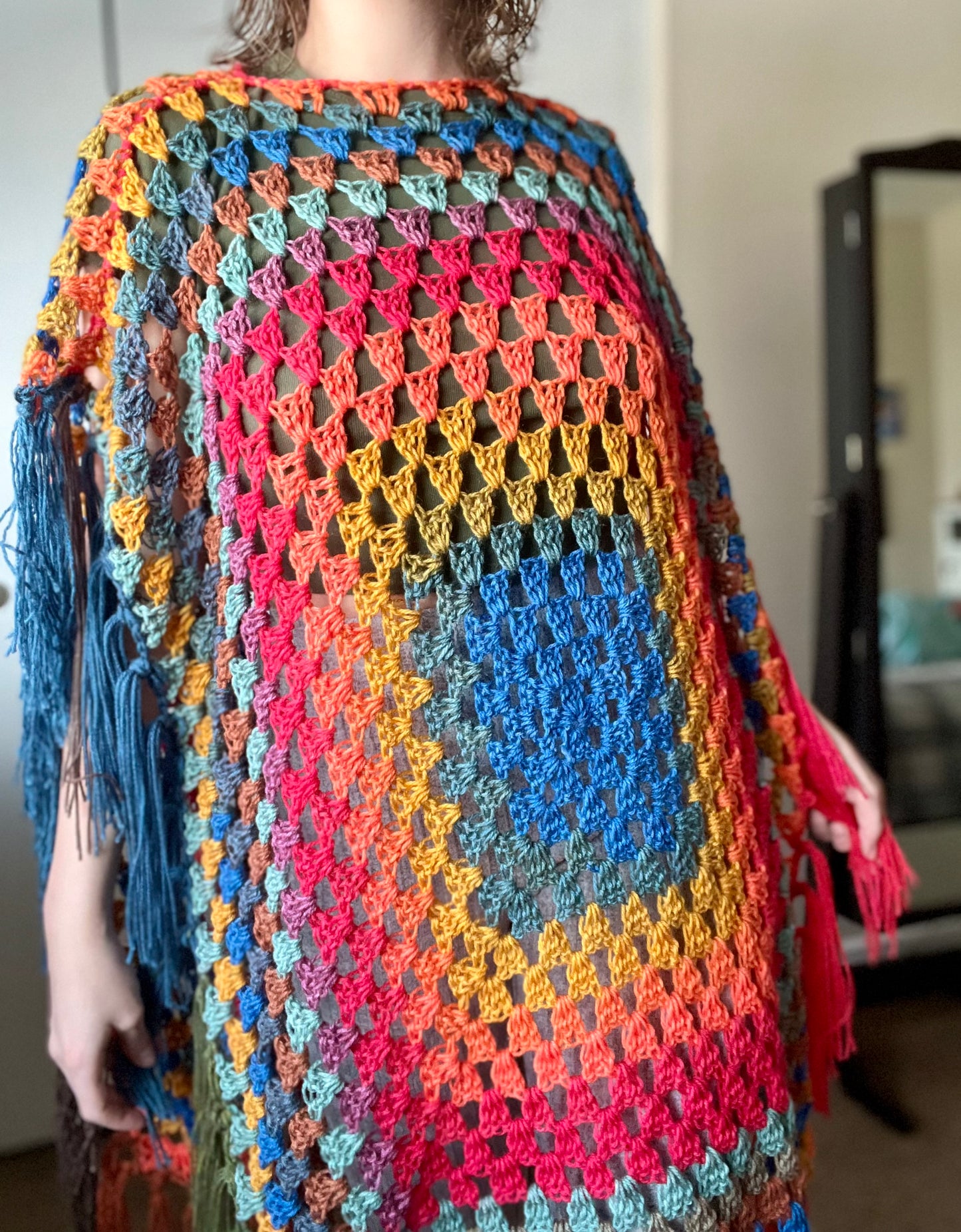 Mikara Crochet Poncho