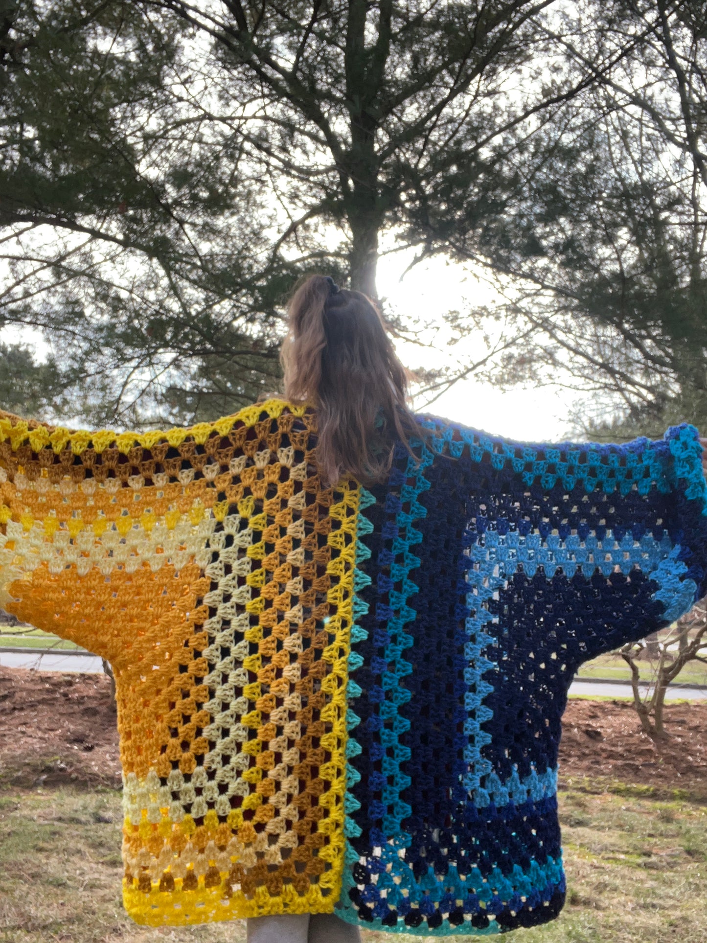 Sun and Moon Cardigan PDF Pattern