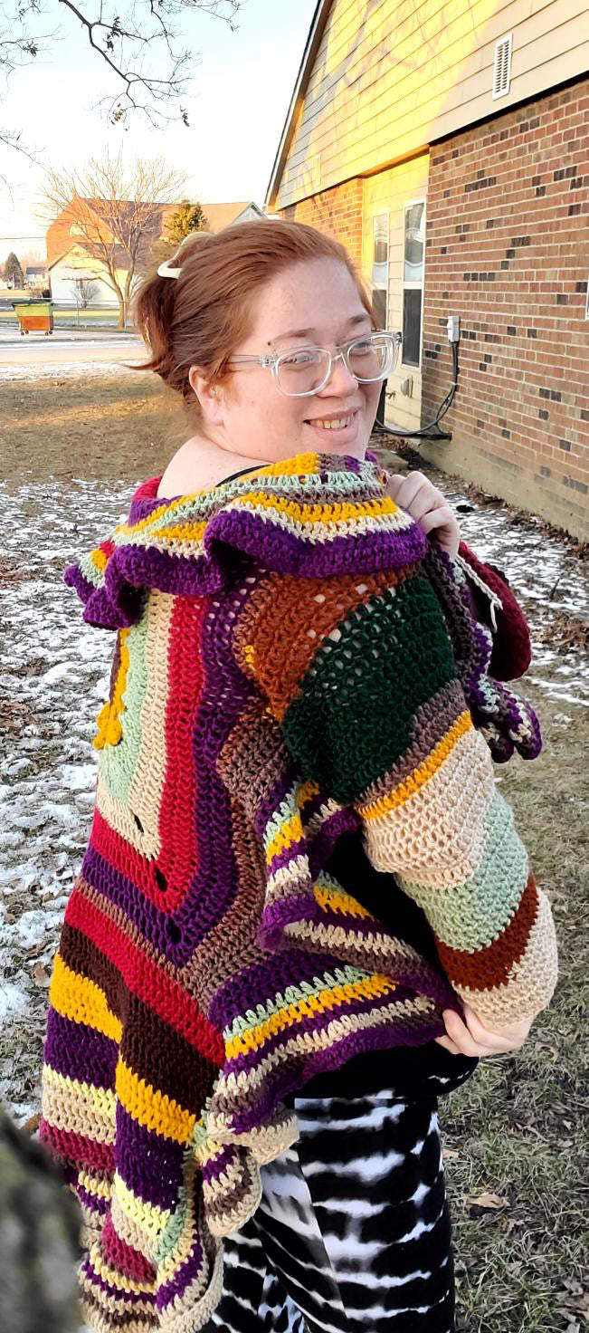 Sunlit Oracle Shrug PDF Pattern