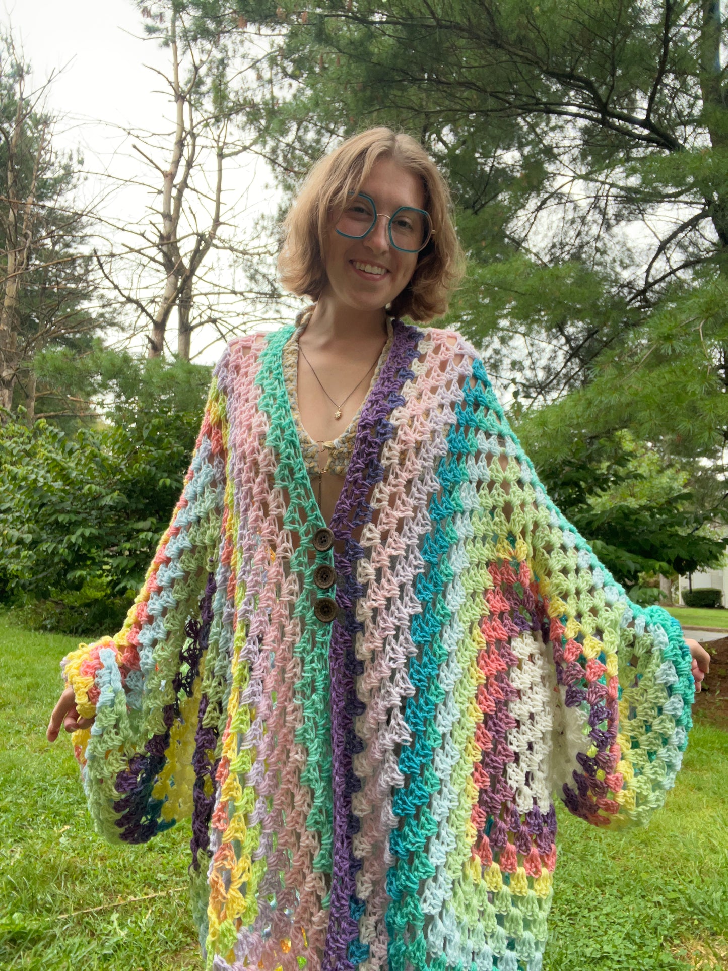 Whimsical Fae Oversized Cardigan XS-4XL