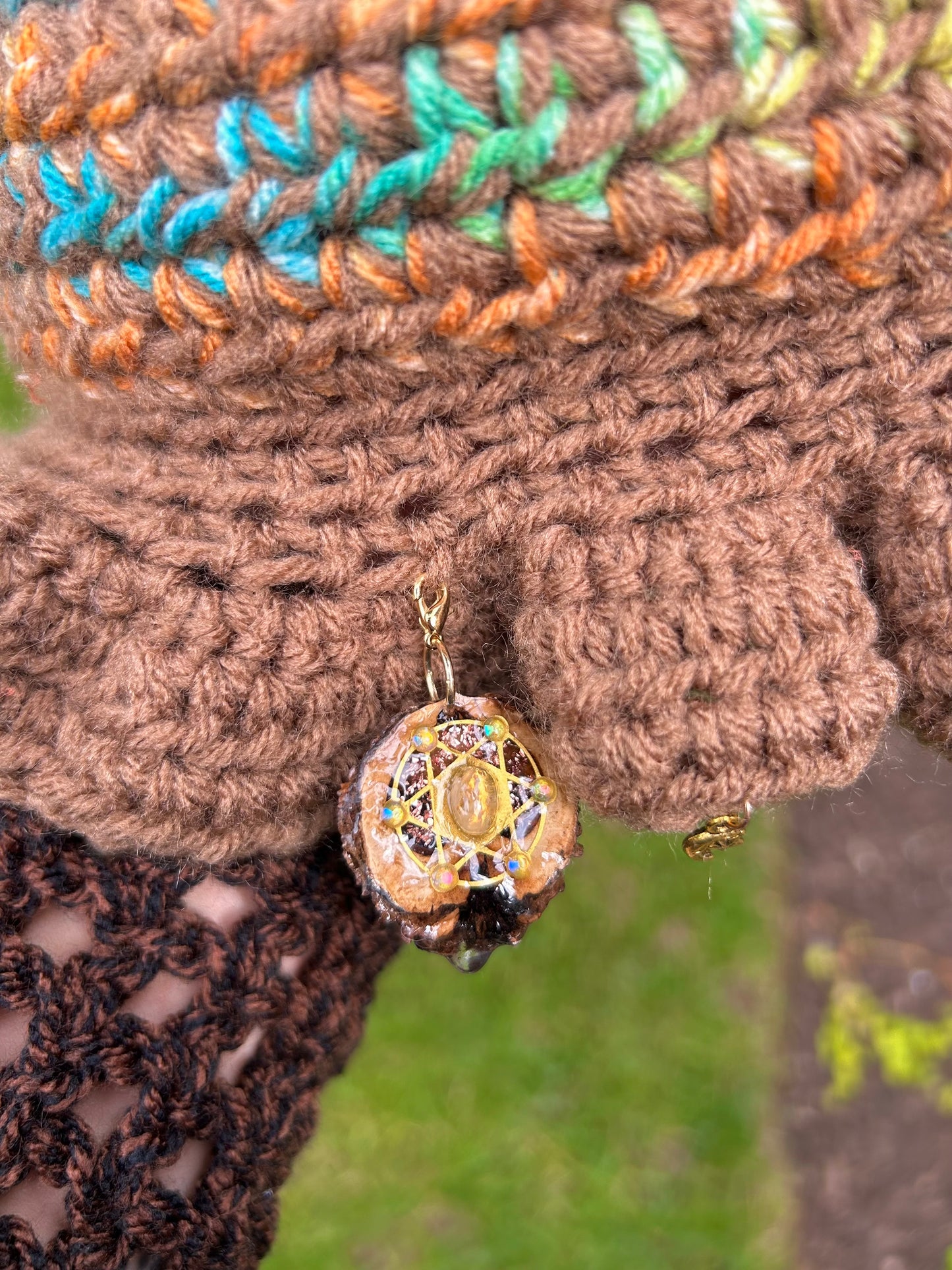 Celestial Daze Brown Bucket Hat