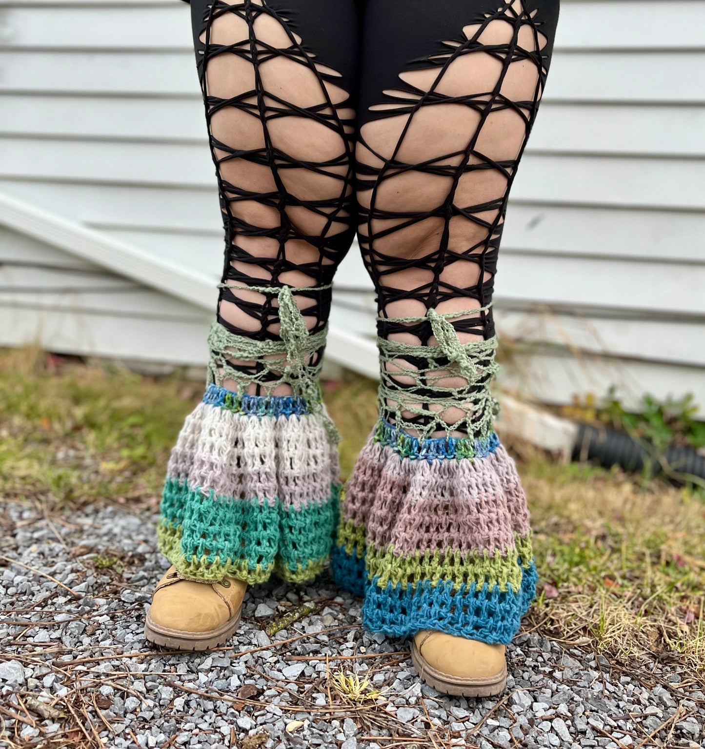 SunnyDazeVibrations 2.0 Leggings and Legwarmers Collaboration L/XL