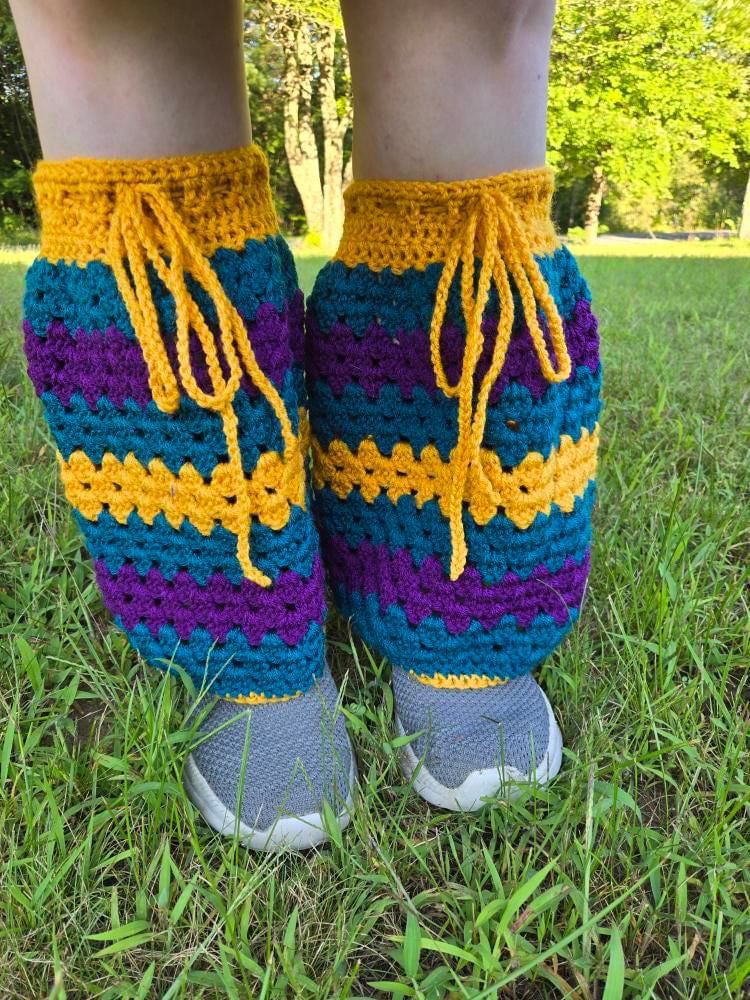 Knotical Flare Arm and Legwarmers PDF Pattern