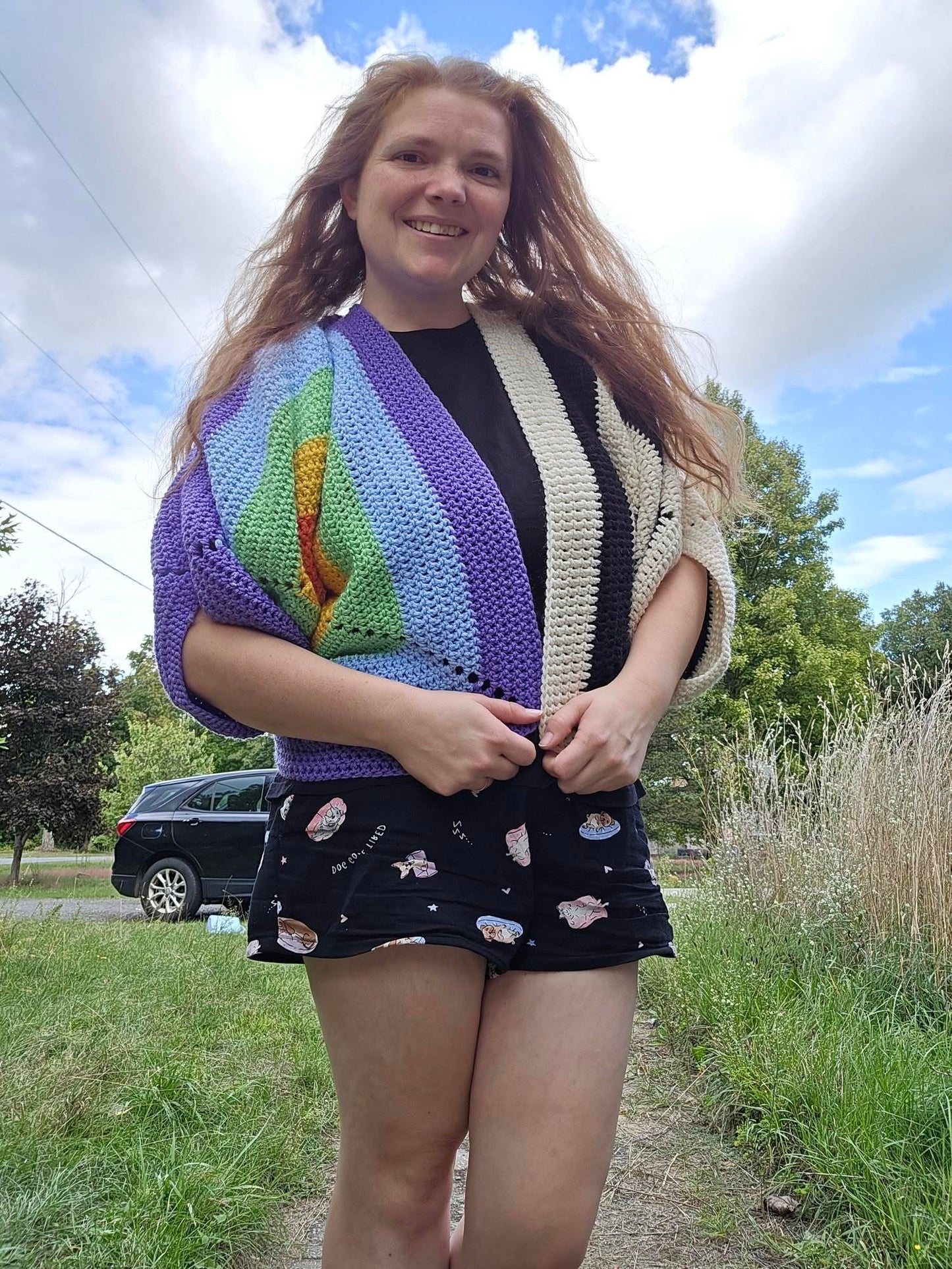 Fringe Fantasy Shrug Pattern