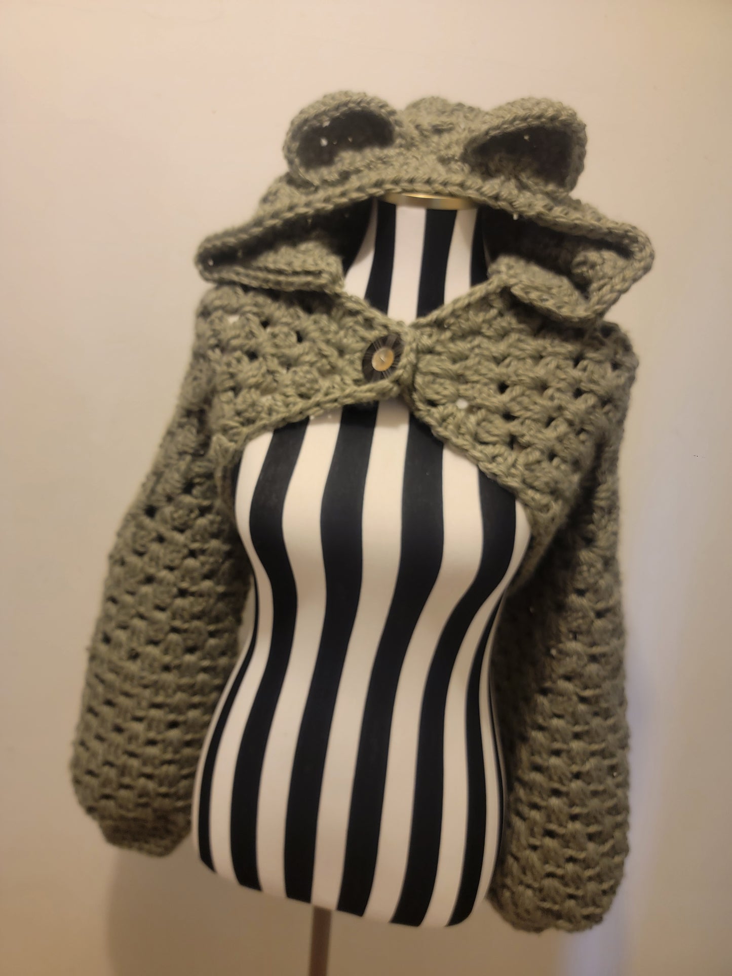 Hooded Bolero PDF Pattern