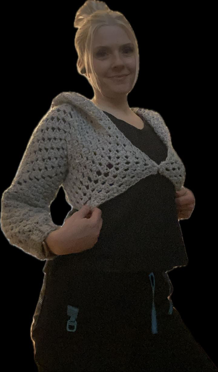 Hooded Bolero PDF Pattern