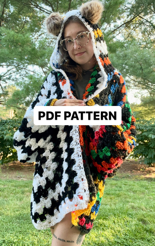 Dead Head Aikido Cardi PDF Pattern