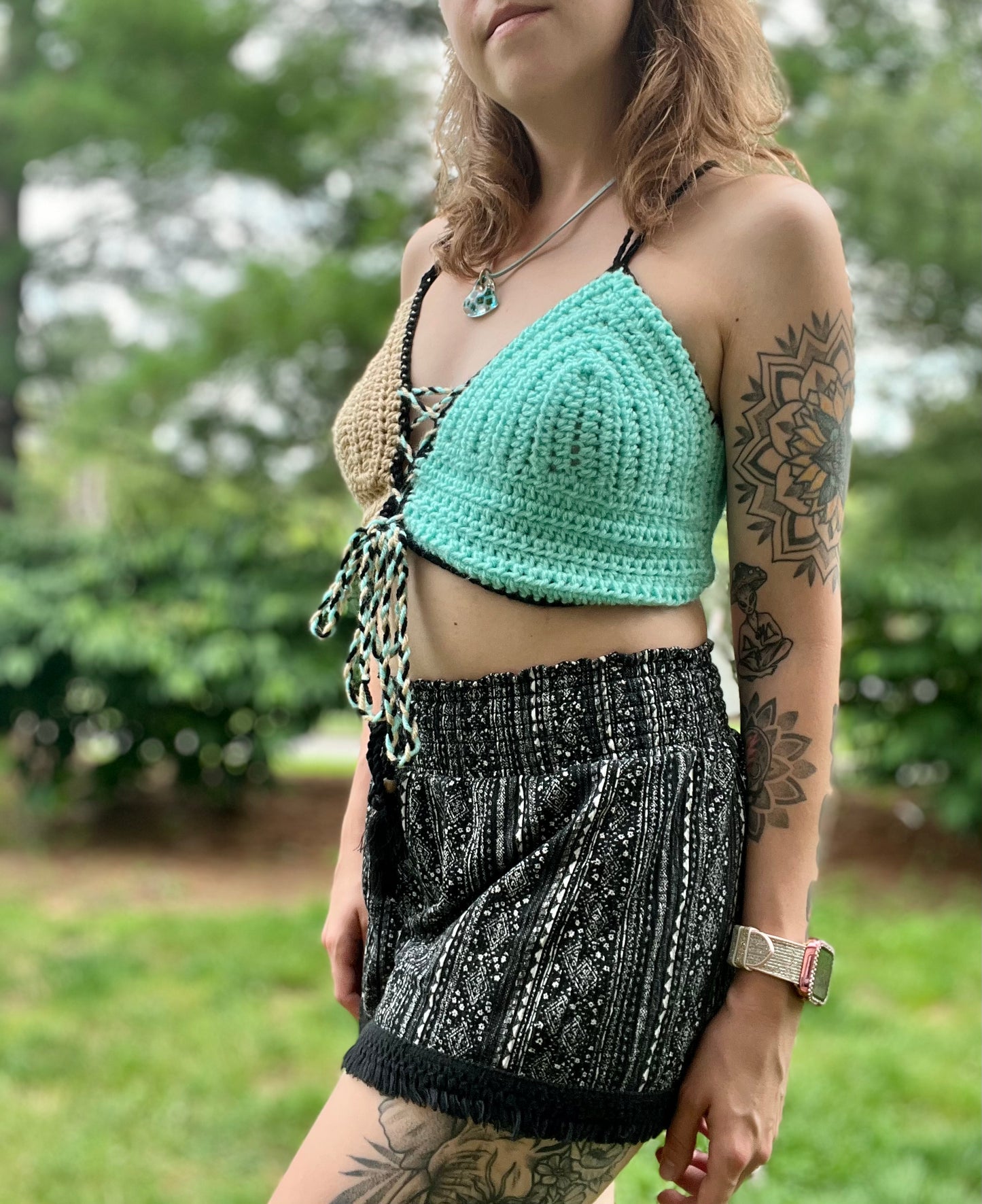 Braided Crochet Top S-XL