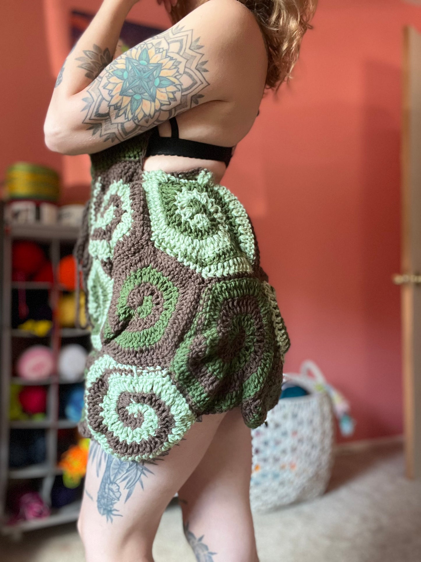 Trippy Daze Dress Prototype S-L