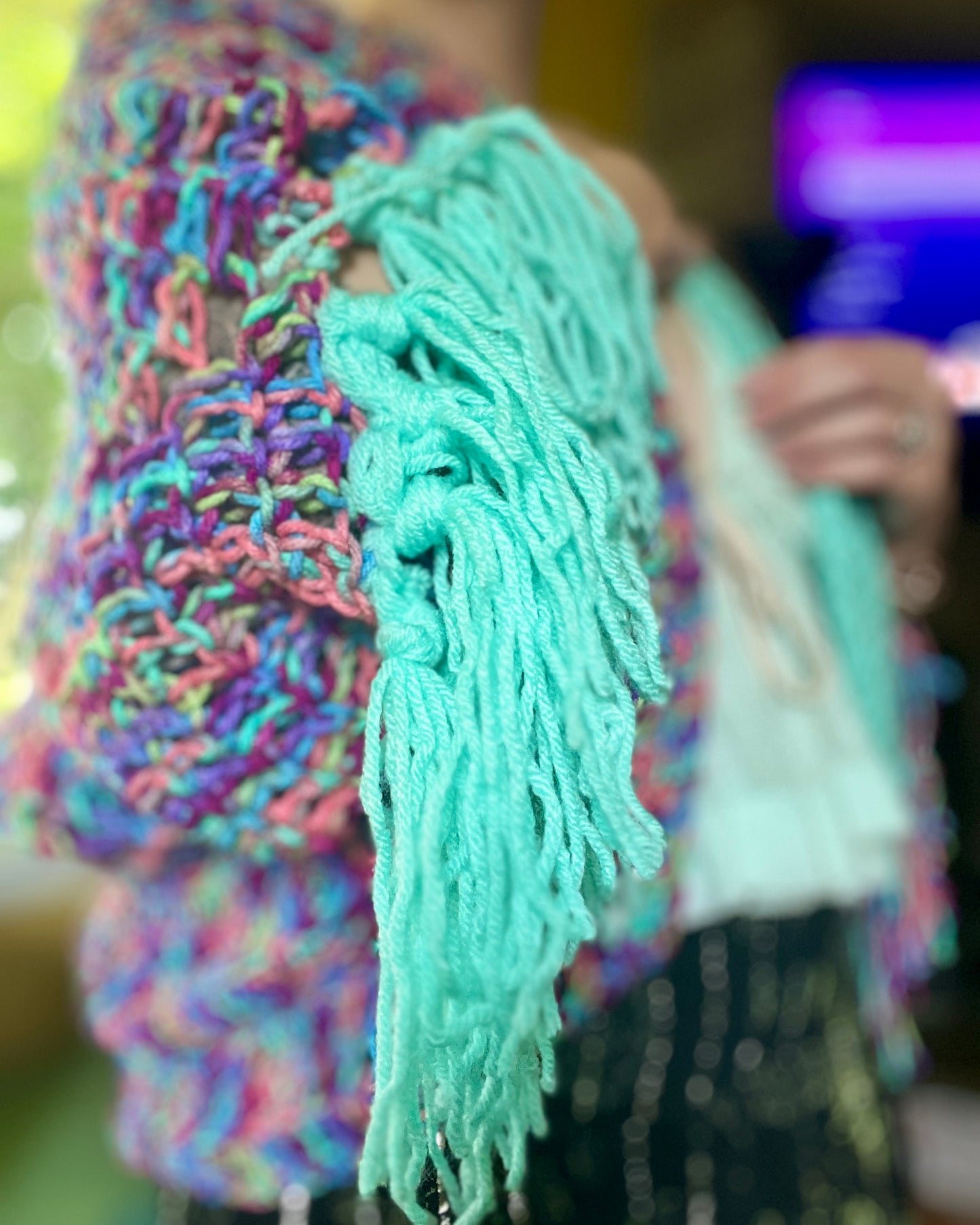 Fringe Fantasy Shrug XS-L