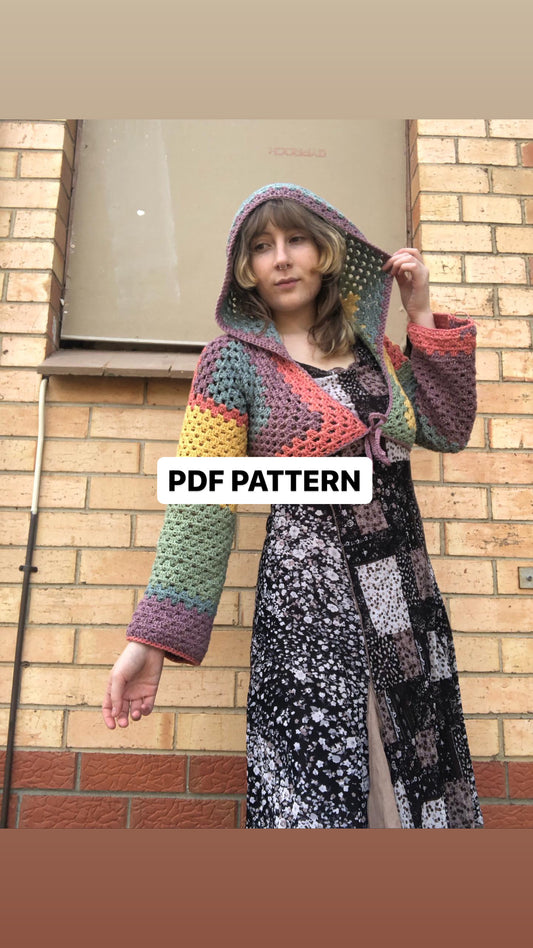 Hooded Bolero PDF Pattern