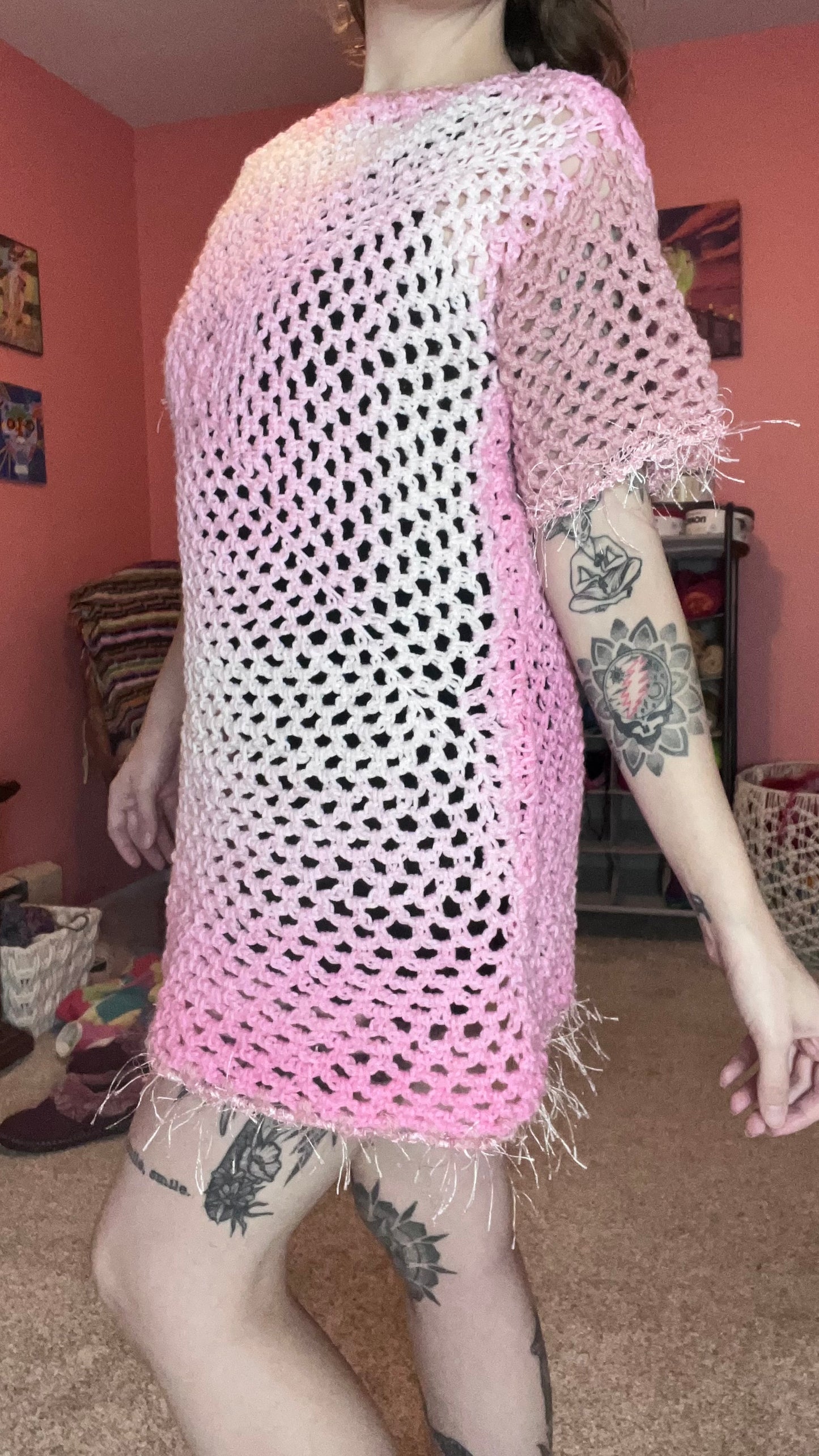 The Sirene Mesh Dress XS-L