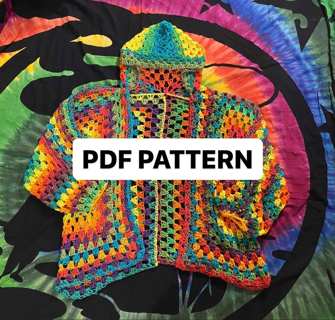 Hooded Jolly Rancher PDFPattern