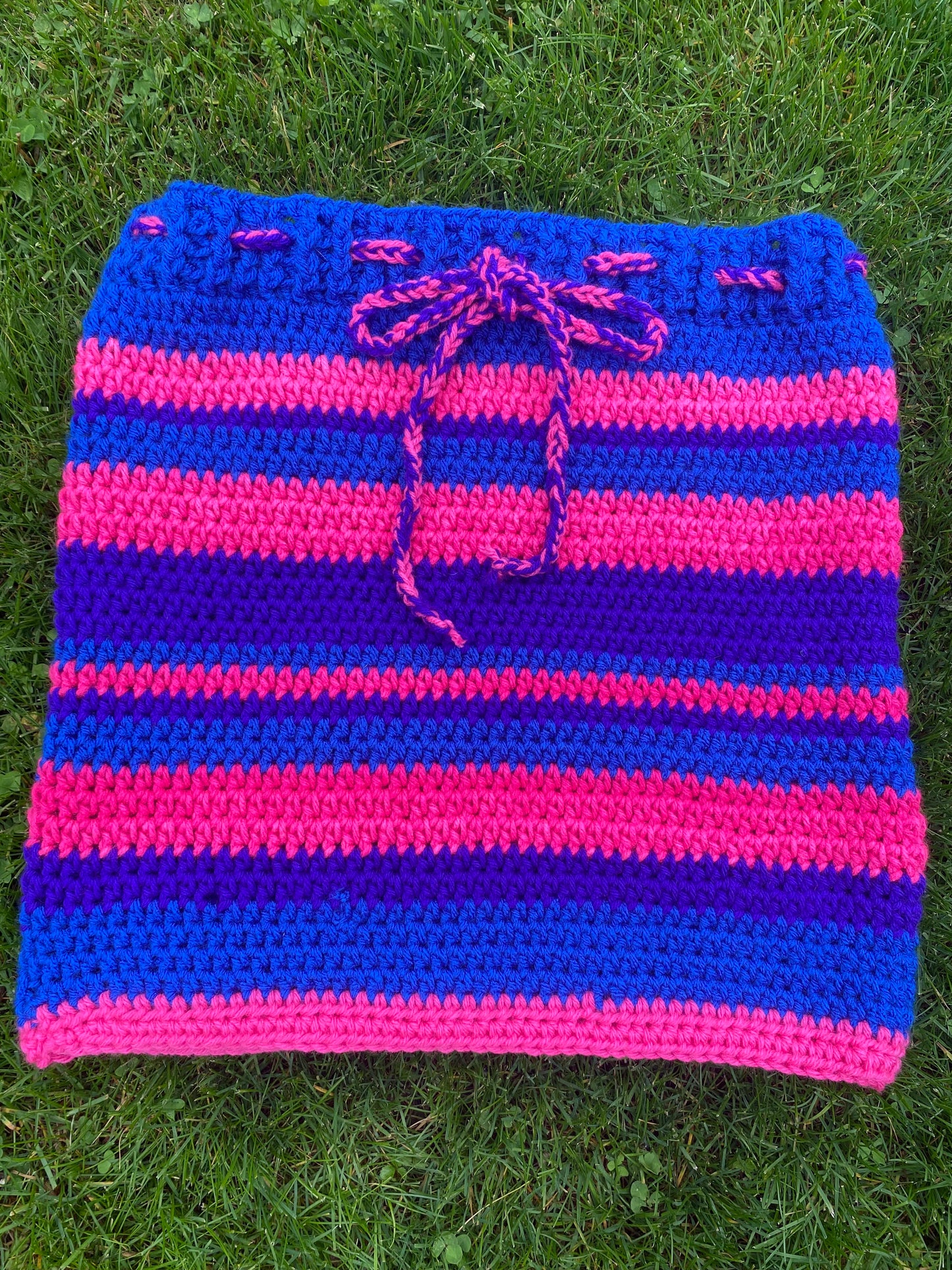 BiPride Crochet Skirt