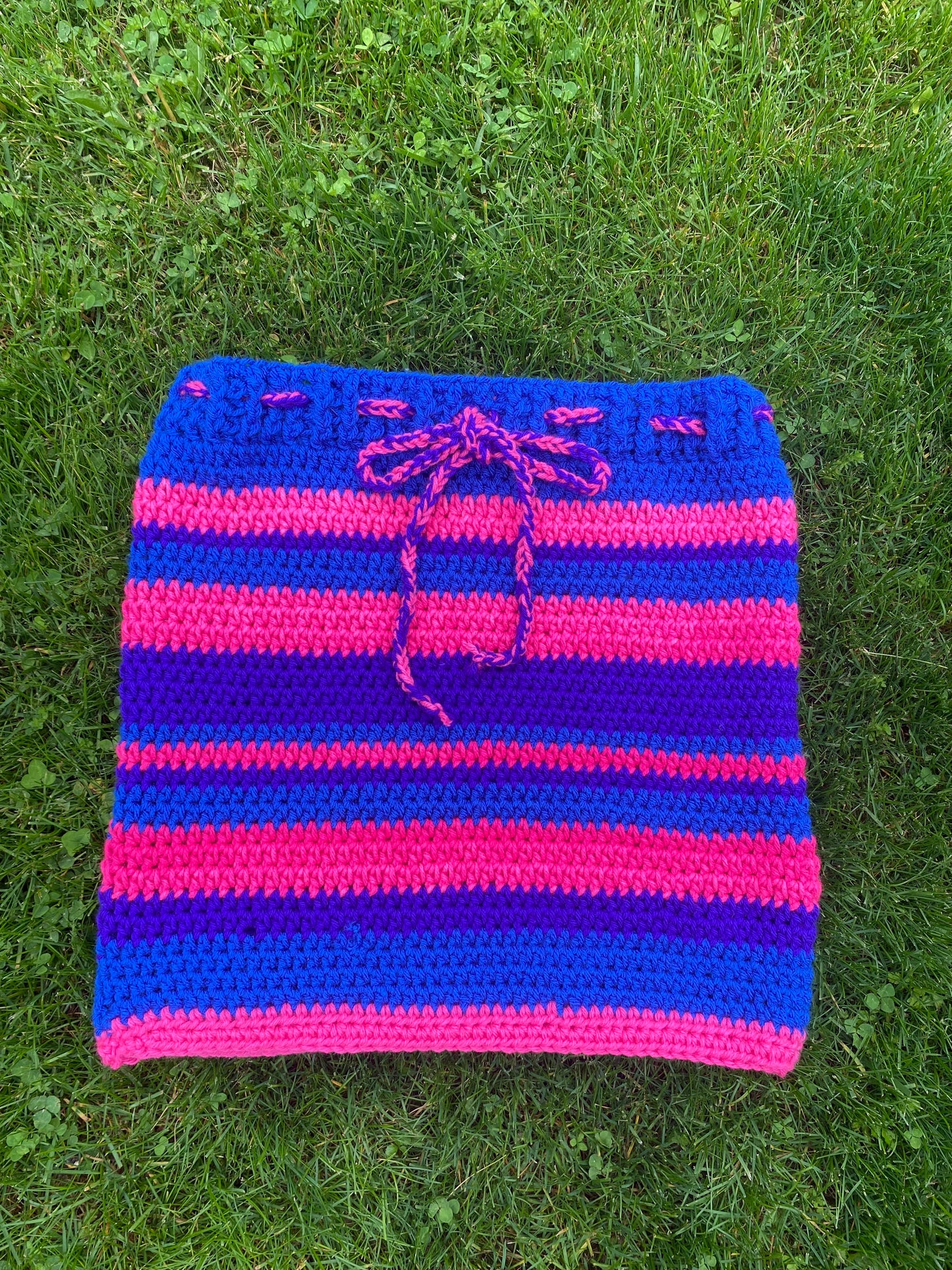 BiPride Crochet Skirt