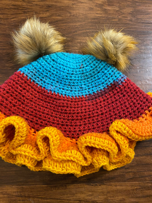 Rainbow Brain Aikido Cap
