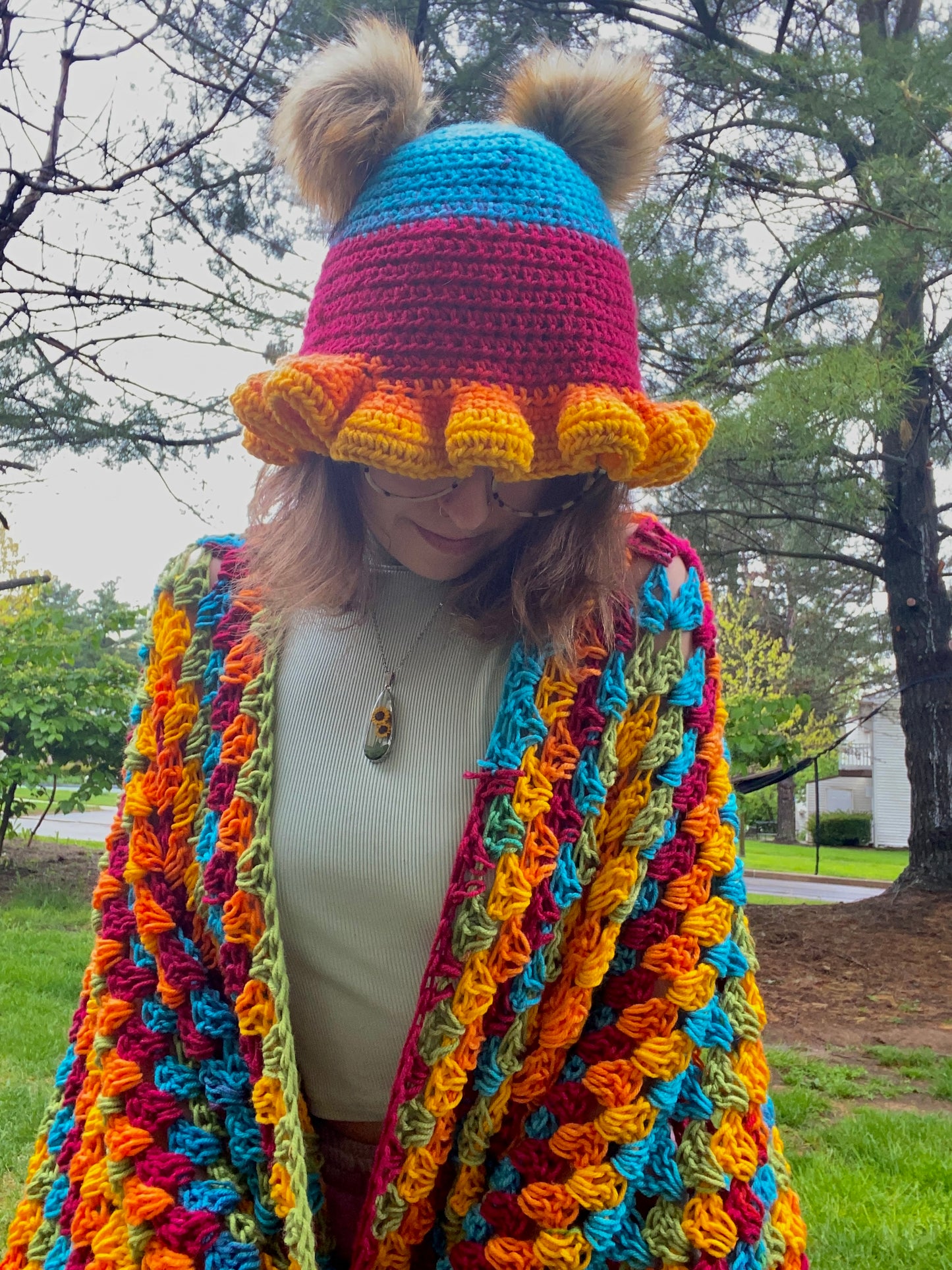 Rainbow Brain Aikido Cap